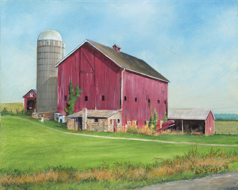 Real Nice Day—White Dog