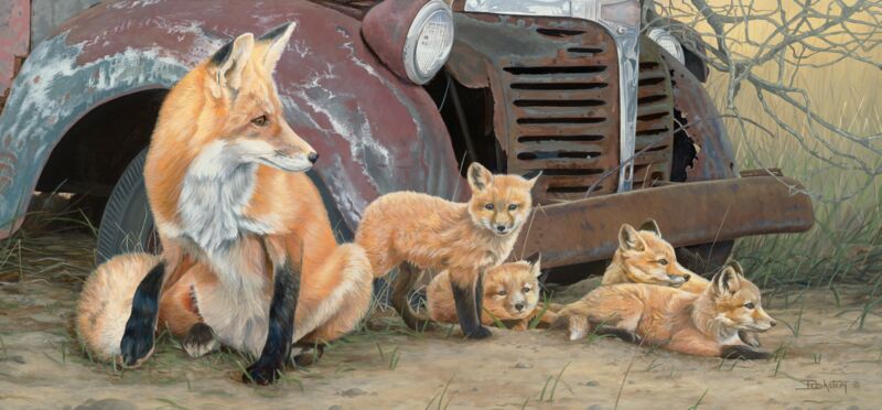 Rusty Retreat—Red Fox