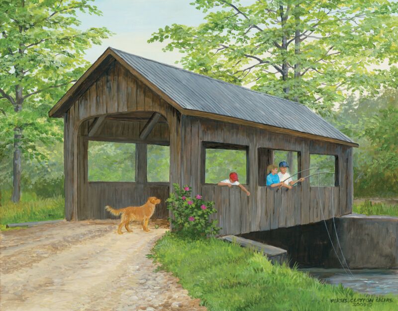 Summer Fun—Covered Bridge