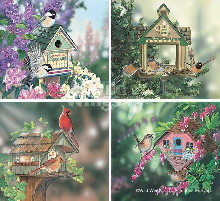 Bed & Breakfast Suite—Songbirds by Janene Grende