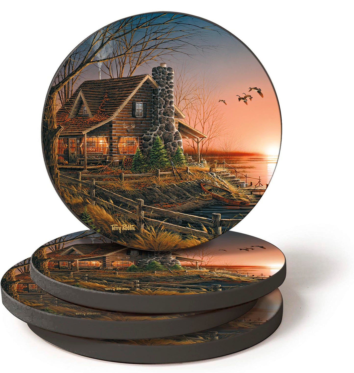 Comforts of Home—Cabin - Coasters