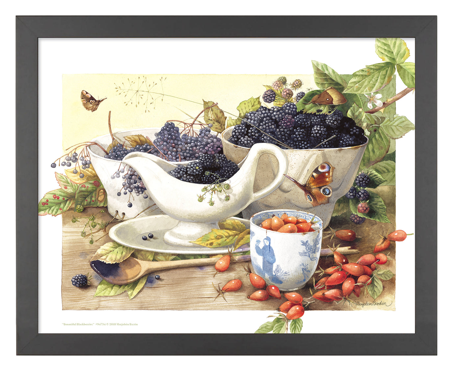 Bountiful Blackberries - Art Prints