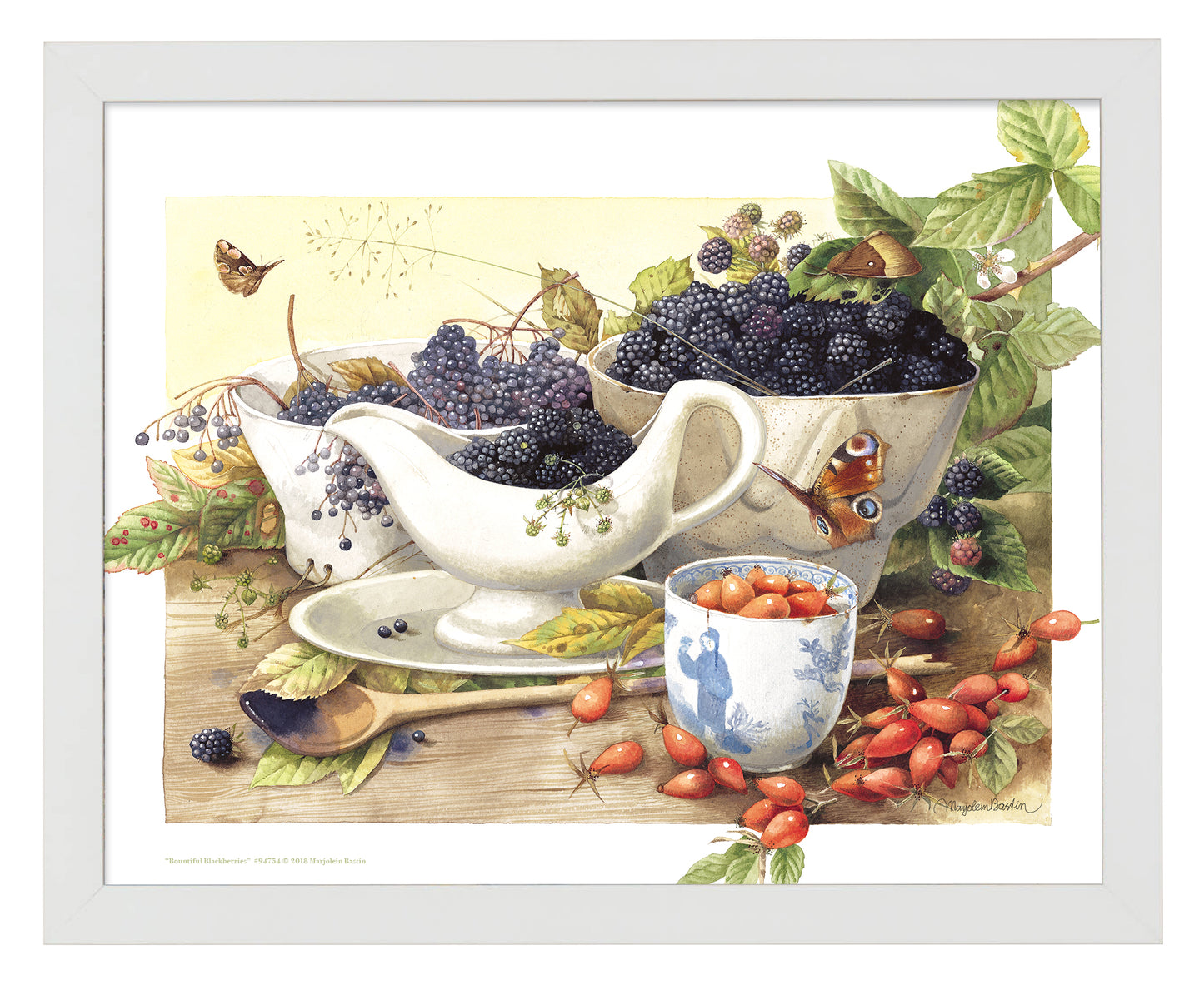Bountiful Blackberries - Art Prints