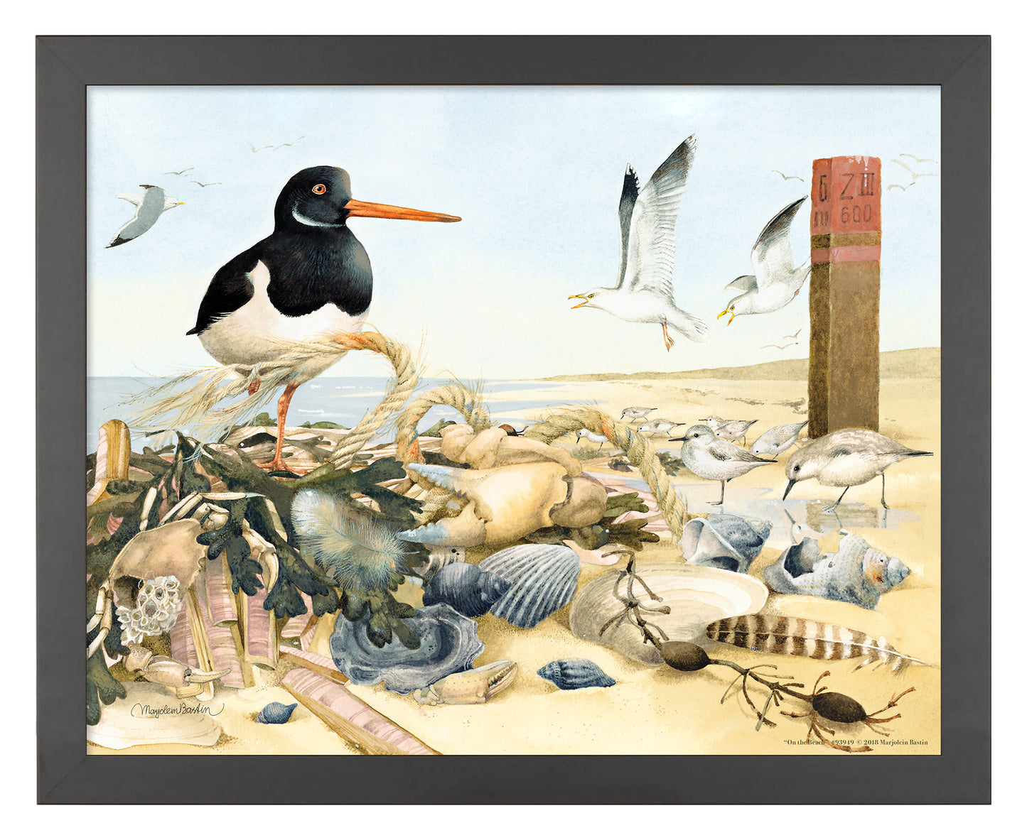 On the Beach - Art Prints