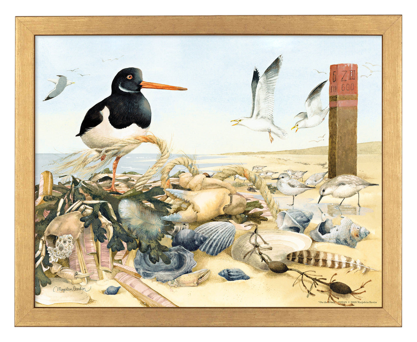 On the Beach - Art Prints