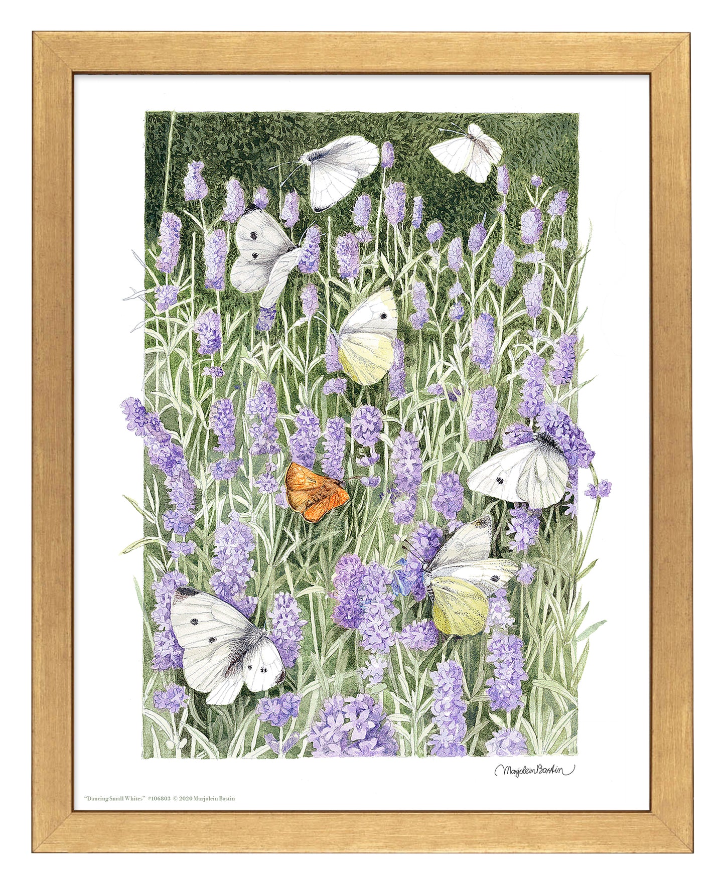 Dancing Small Whites - Art Prints
