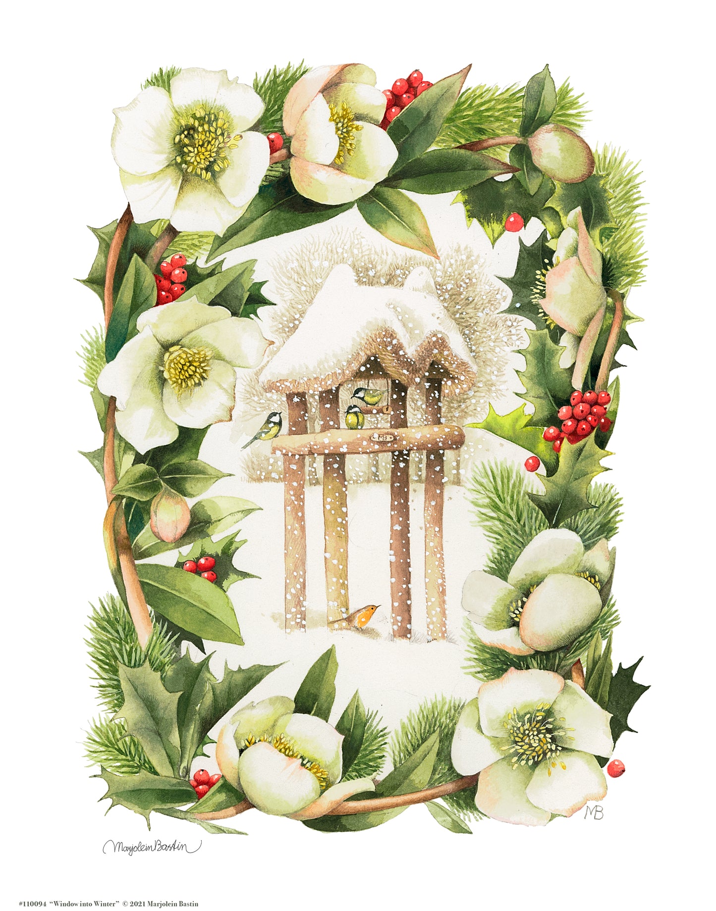 Window into Winter - Art Prints