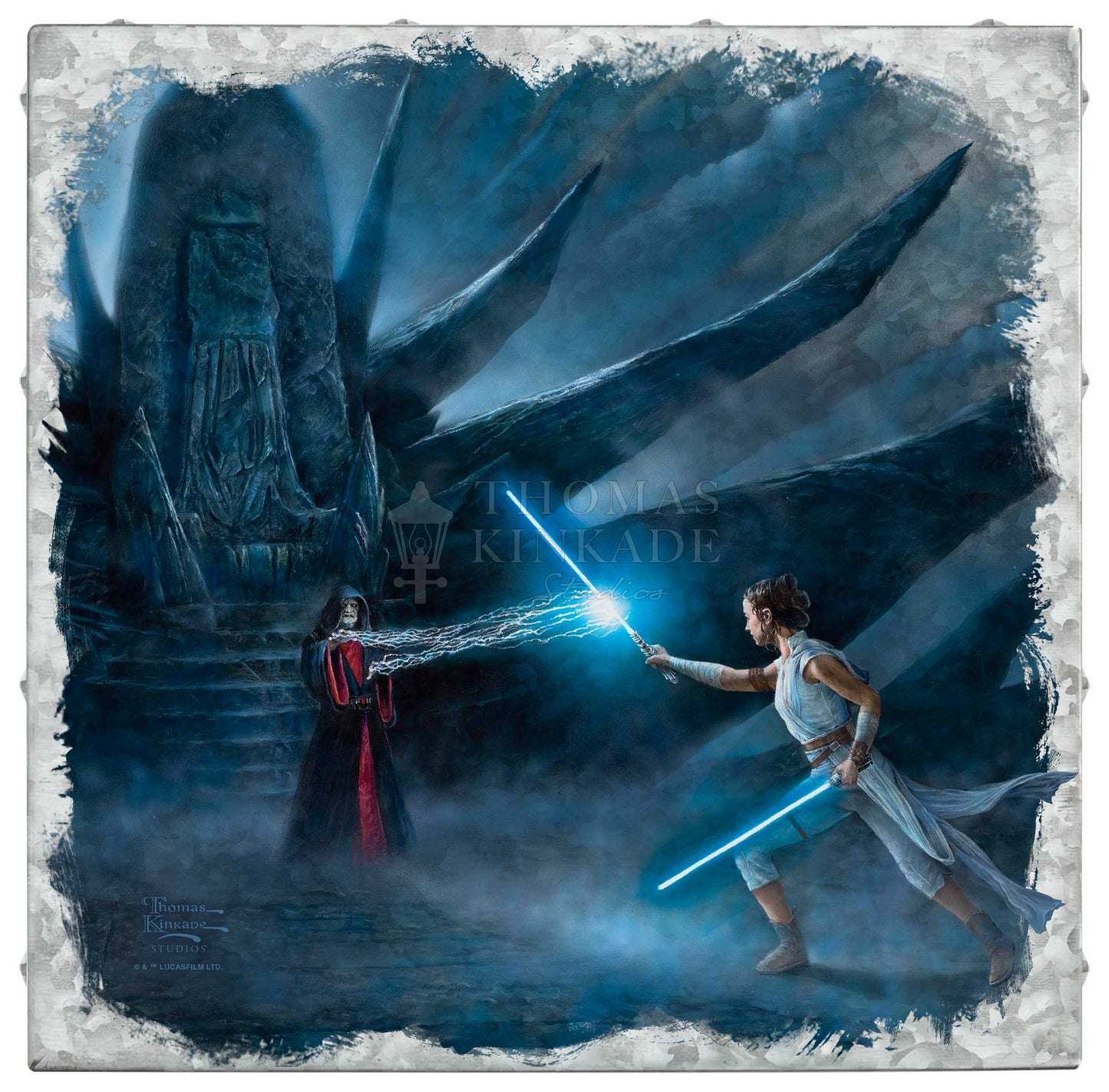 Rey's™ Awakening - 14" x 14" Metal Box Art