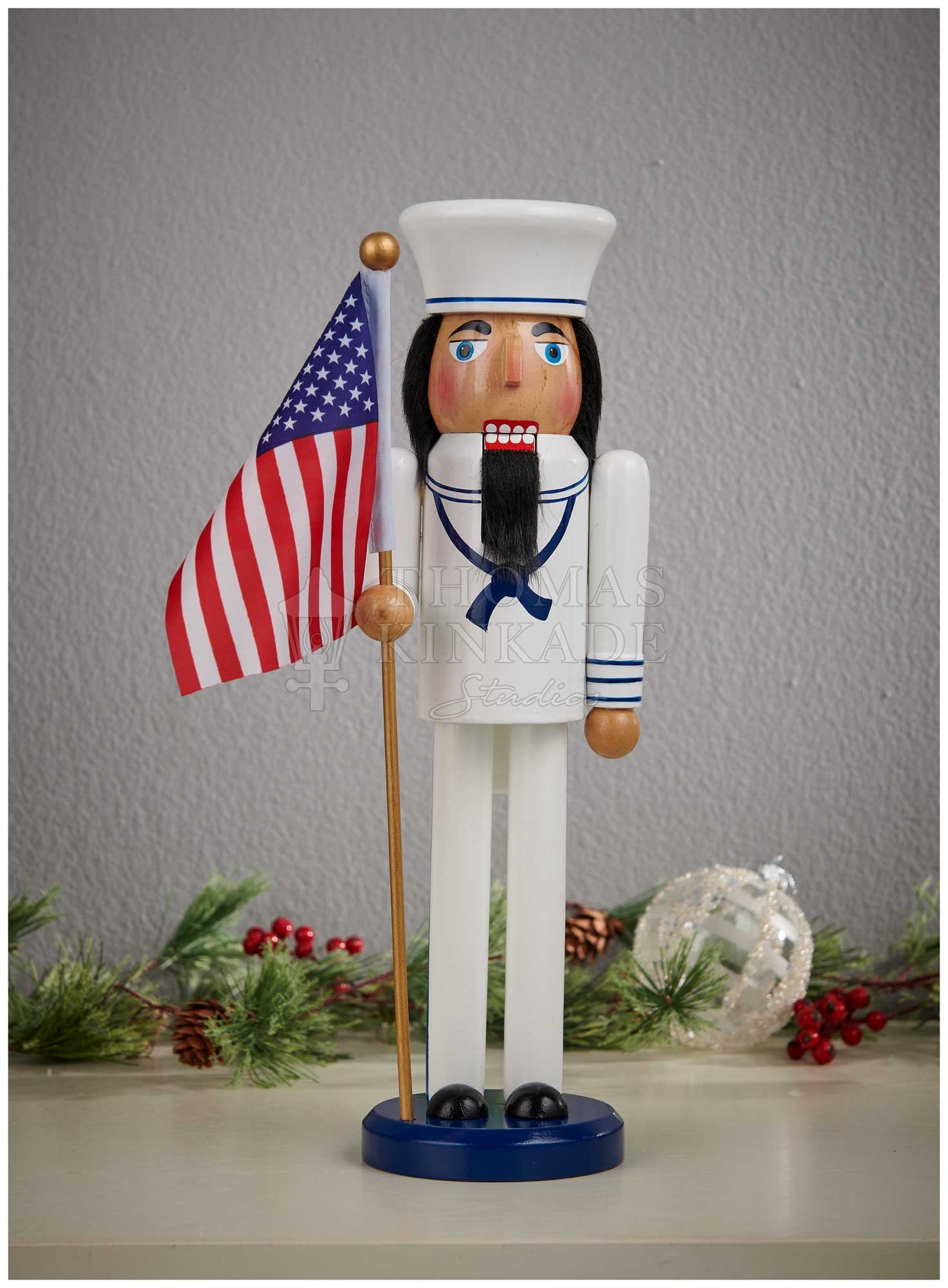 Navy - 14" Nutcracker