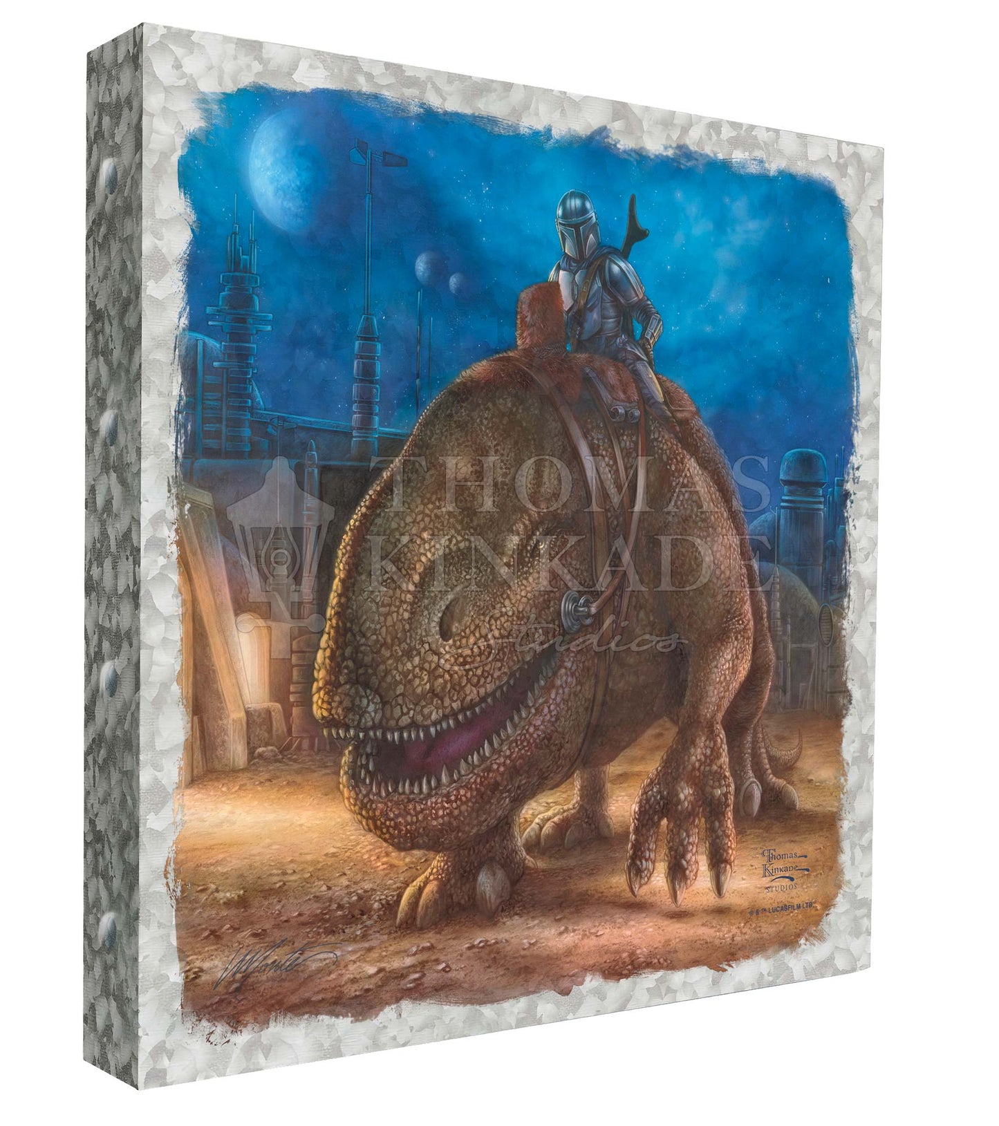 The Mandalorian™ - The Reckoning - 14" x 14" Metal Box Art