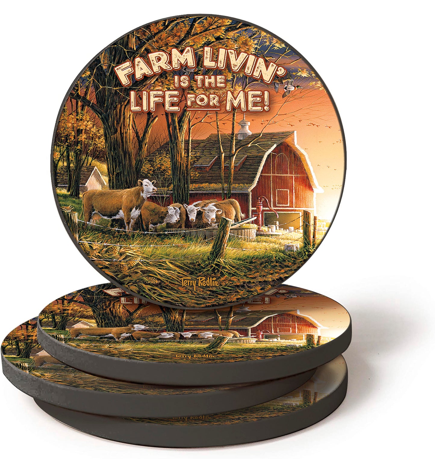 Farm Livin' - Coasters