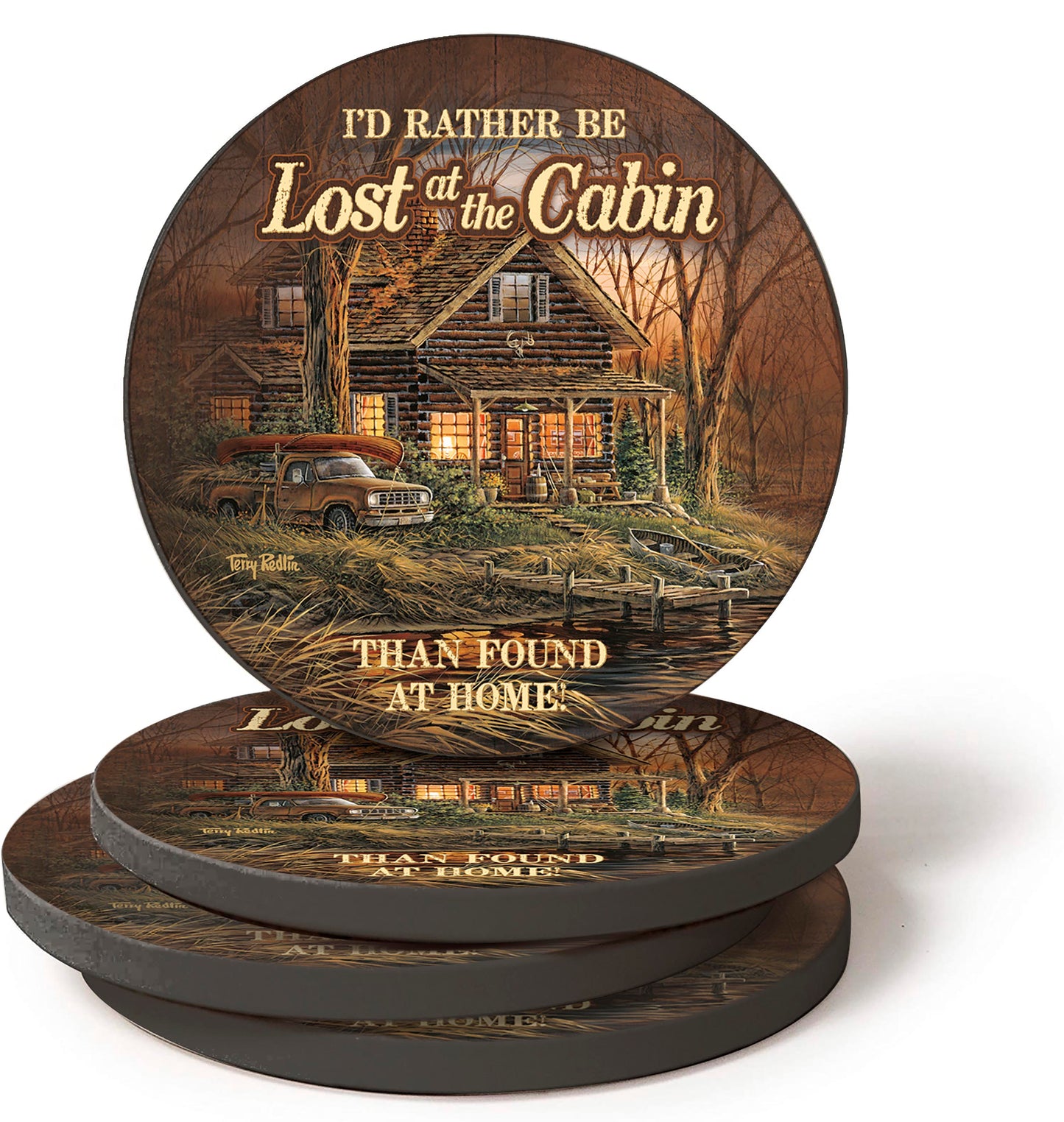 Lost at the Cabin - Coasters