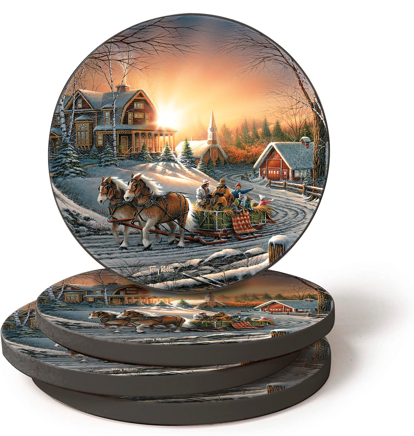 Pleasures of Winter - Coasters