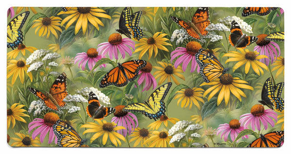 Butterfly Pattern - 2' x 4' Floor Mat