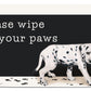 What Will Mom Say? - Dalmatian - 2' x 4' Floor Mat