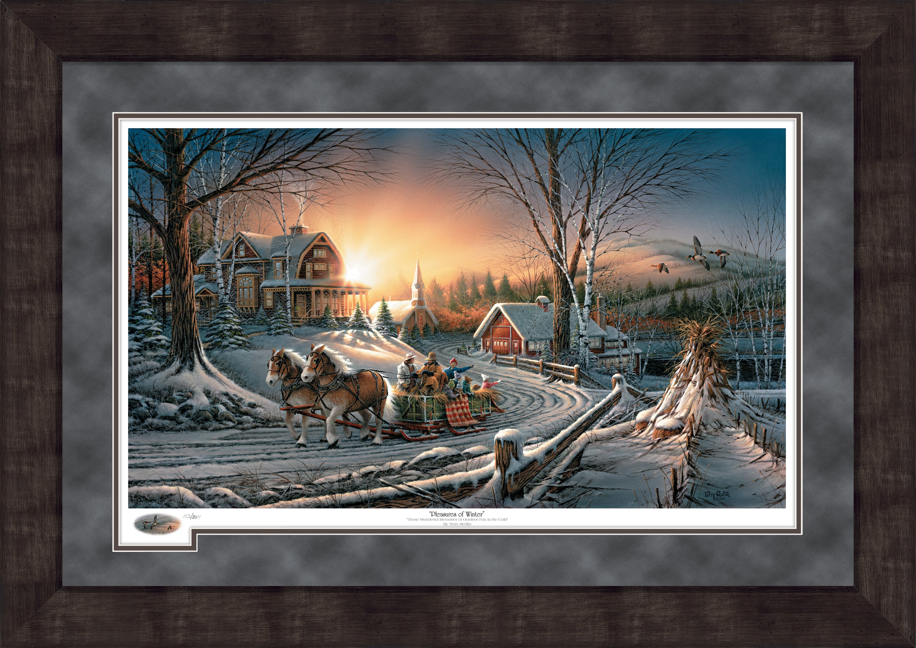 Pleasures of Winter - Limited Edition Paper Limited Edition Paper