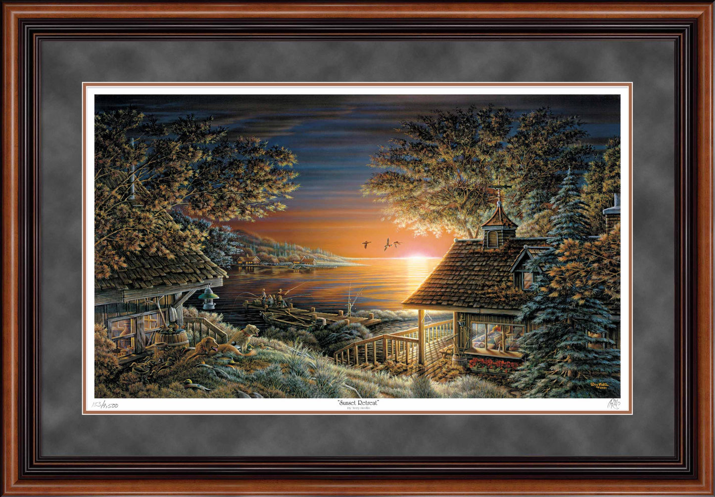 Sunset Retreat - Limited Edition Paper