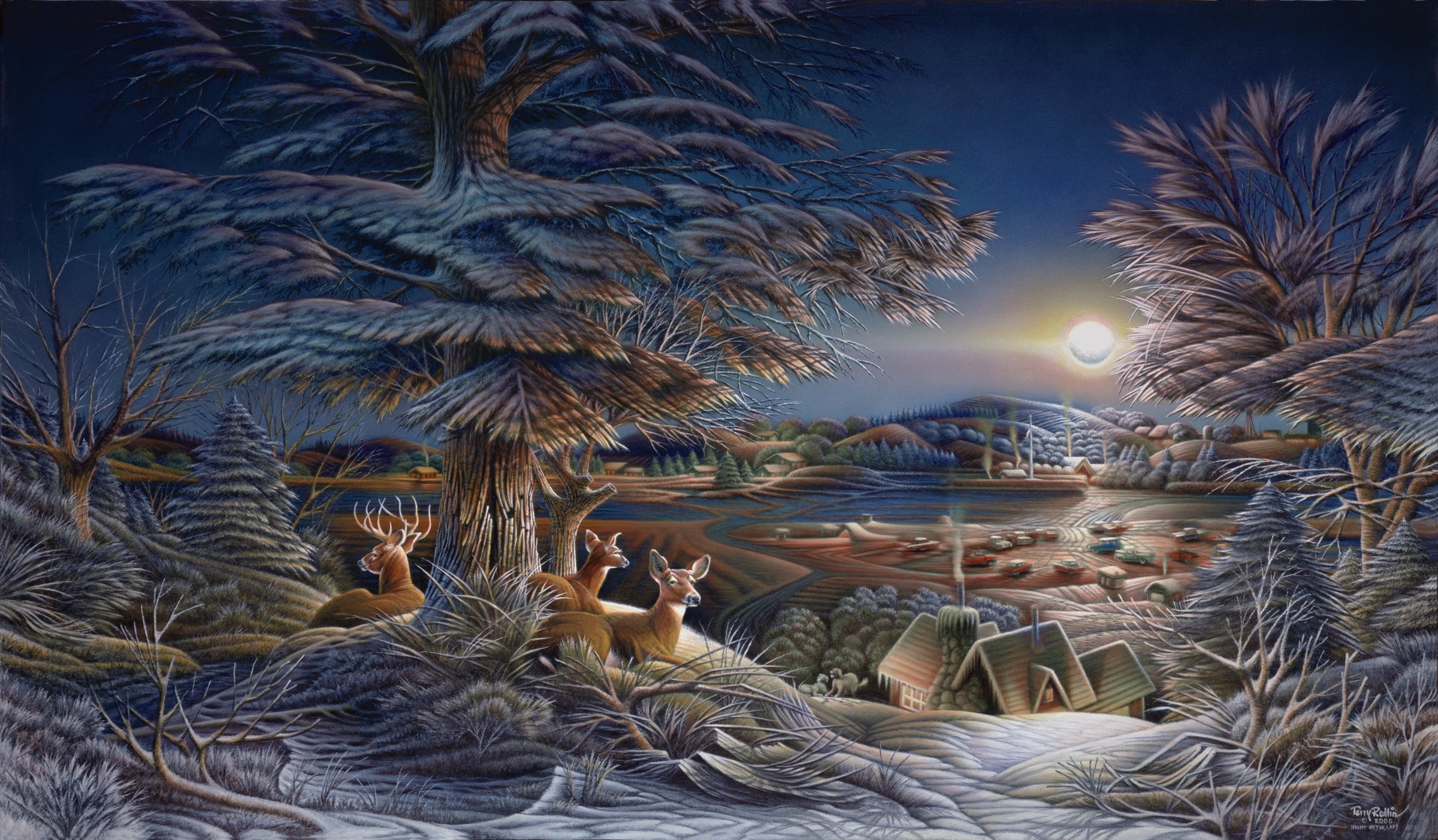 Evening on the Ice - Limited Edition Paper Limited Edition Paper