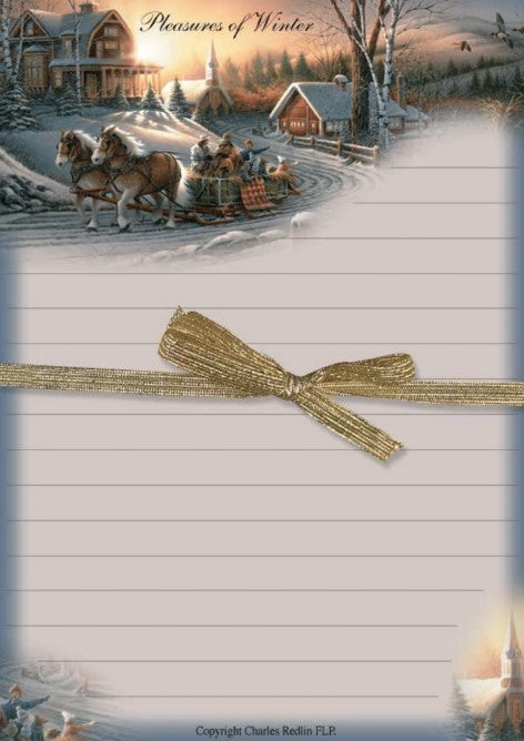 PLEAS WINTER SMALL NOTEPAD