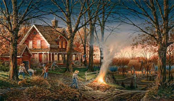 Autumn Evening - Museum Canvas