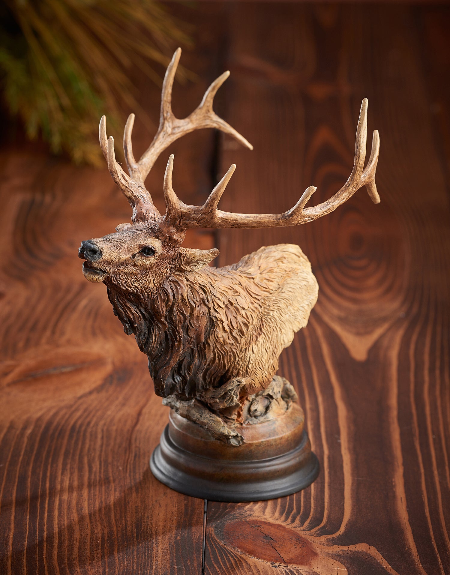 Primal Call - Elk - Mill Creek Sculpture Mill Creek Sculpture from