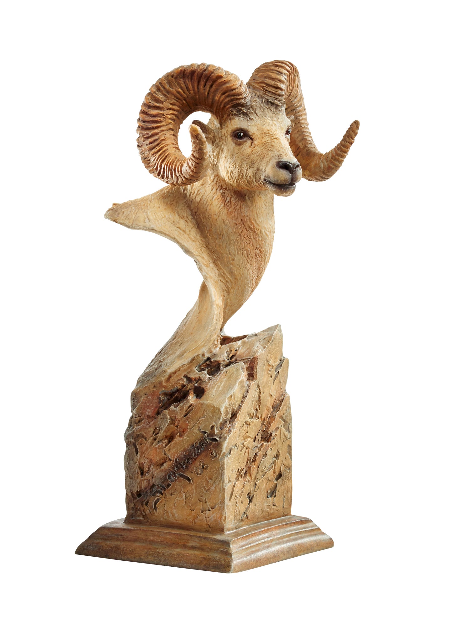 Summit Ram Bust - Sculpture