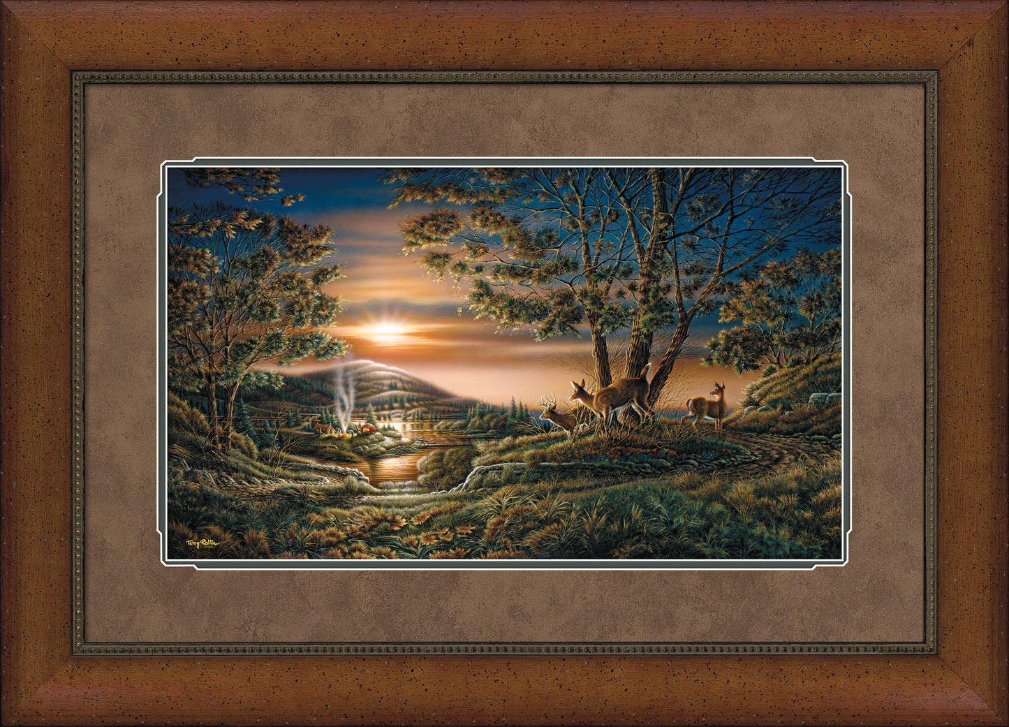 Sharing the Sunset - Elite Print