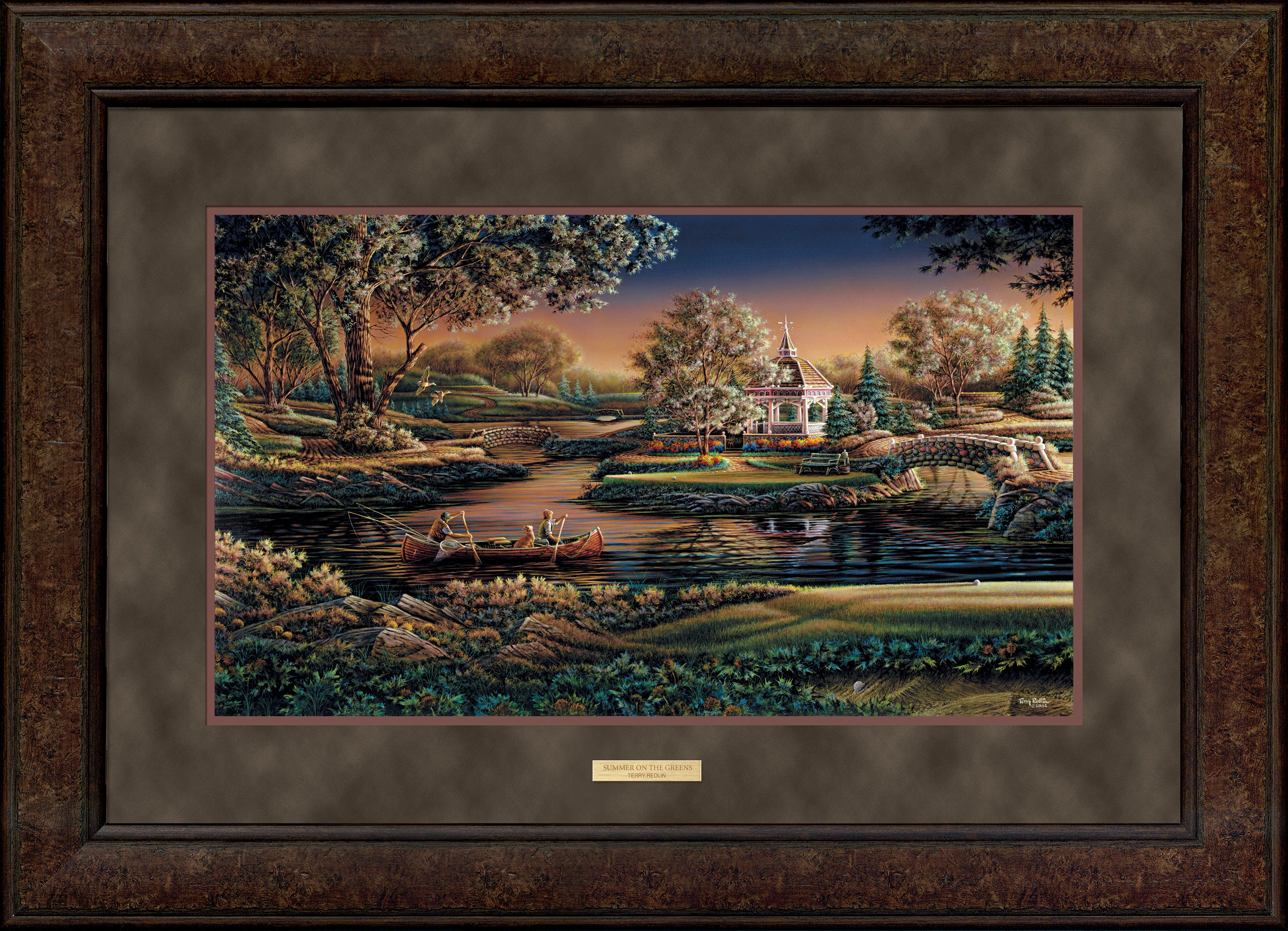 絵画 Spring in the valley Spring on the Greens - Elite Print Elite Print from Wild Wings