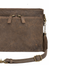 Leather Shoulder Clutch Brown - Handbag