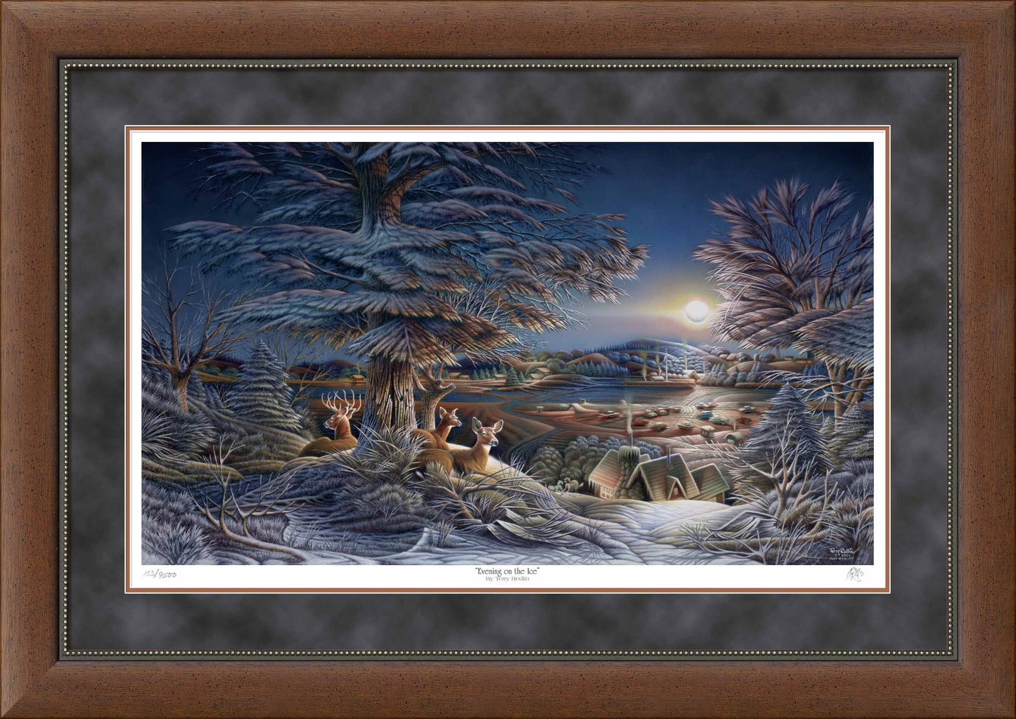 Evening on the Ice - Limited Edition Paper