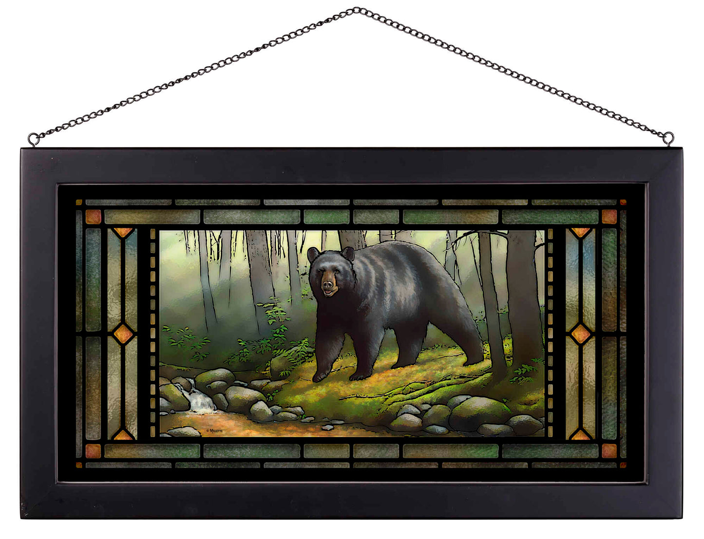 Woodland Morning - Stained Glass Art