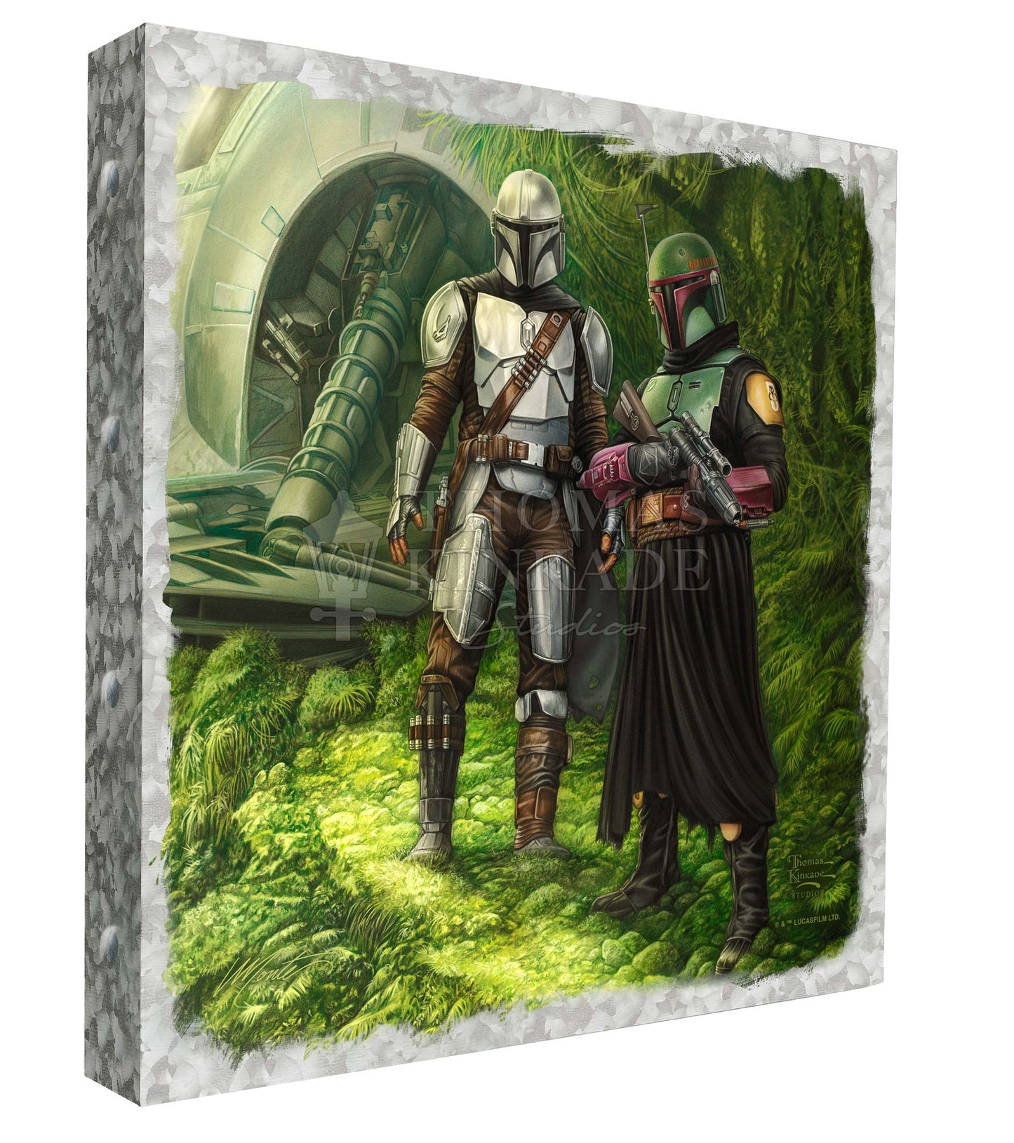 The Mandalorian™ - Brothers in Arms - 14" x 14" Metal Box Art