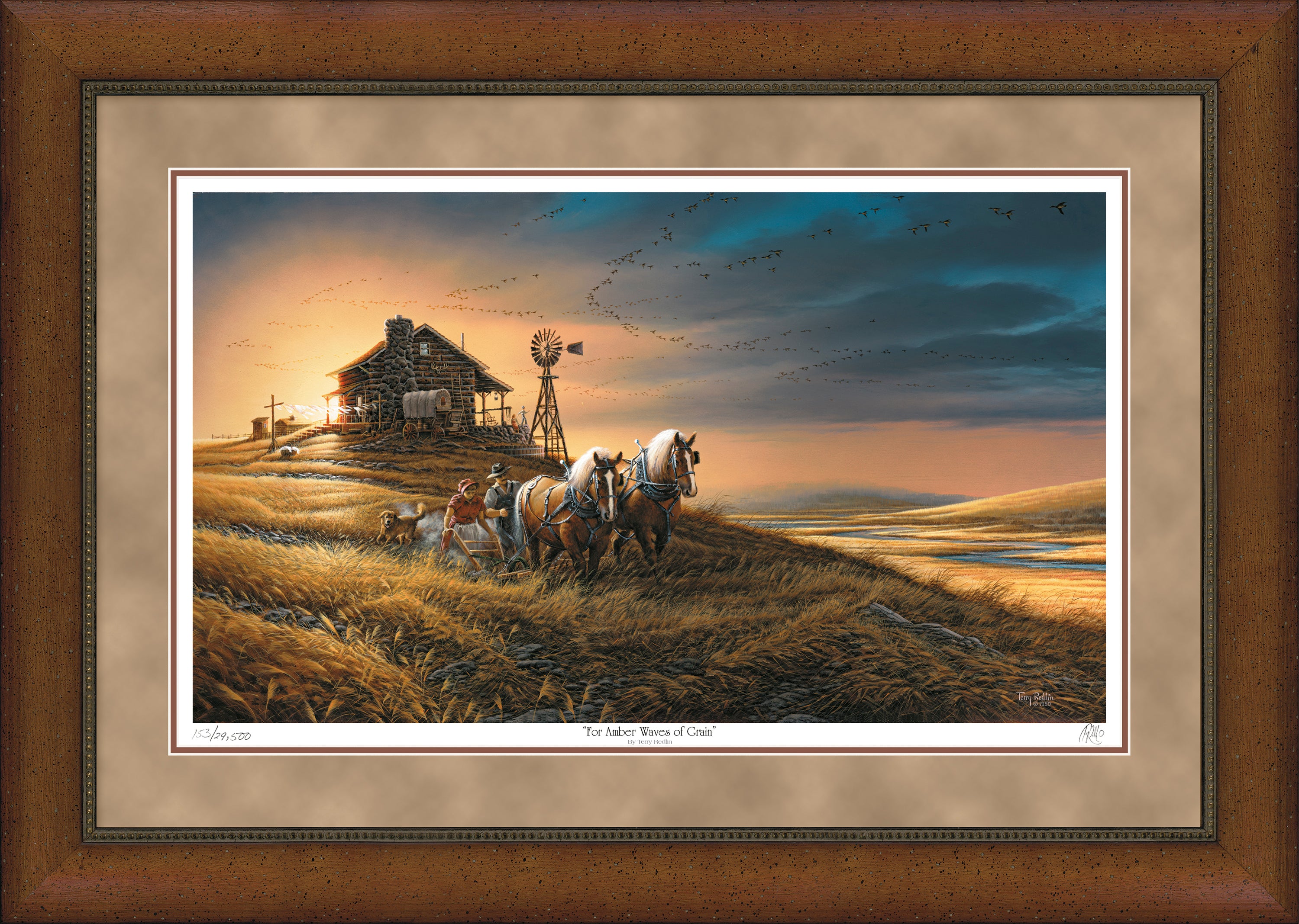 For Amber Waves of Grain - Limited Edition Paper Limited Edition