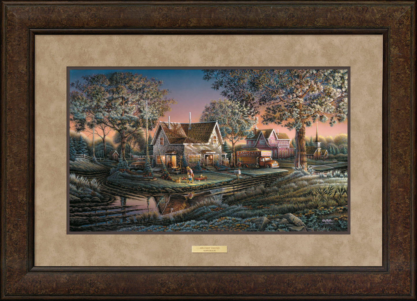 His First Friend - Elite Print