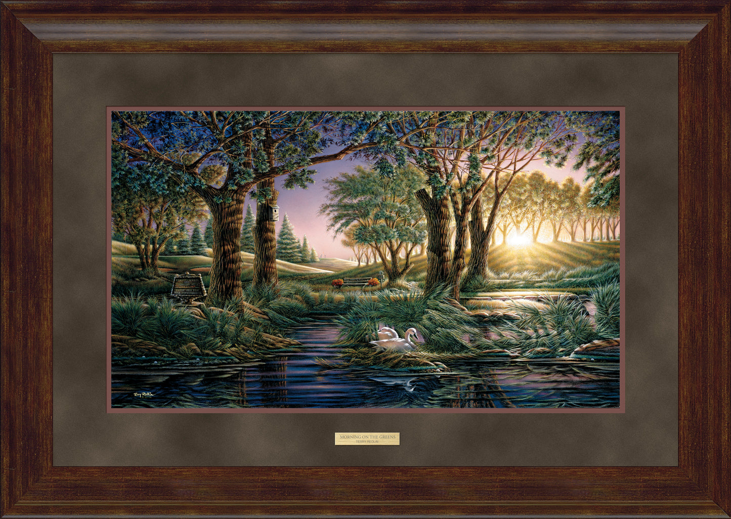 Morning on the Greens - Elite Print