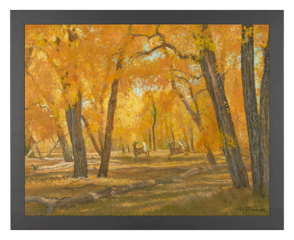 154417_Through the Cottonwoods_11x14_FRA BLACK 102640.jpg