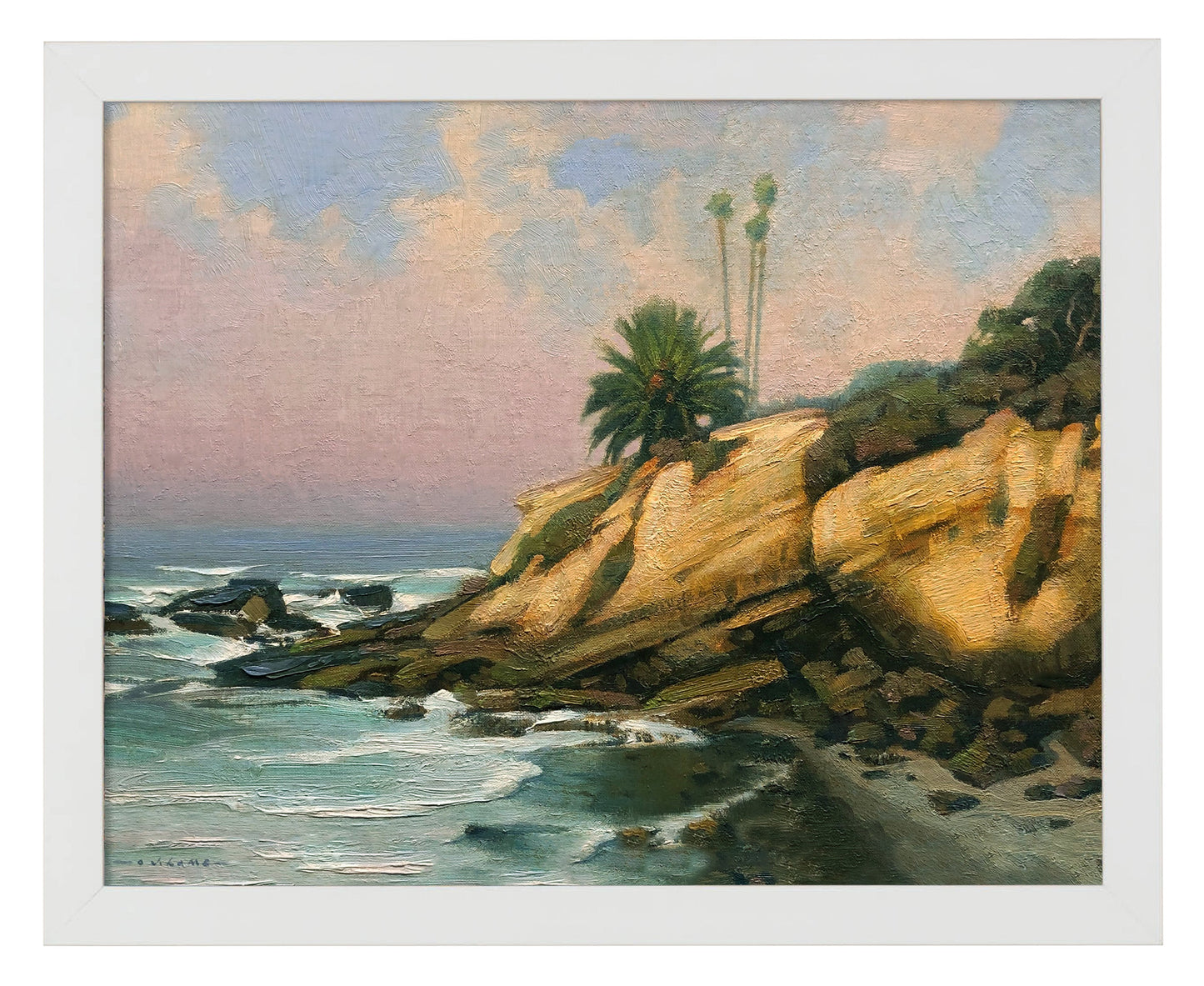 154589_Laguna Morning _11x14_FRA_White_102641.jpg