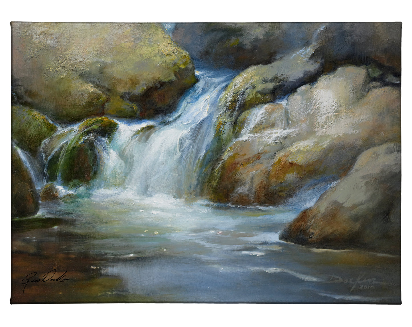 Silent Waters - 13" x 18" Gallery Wrapped Canvas