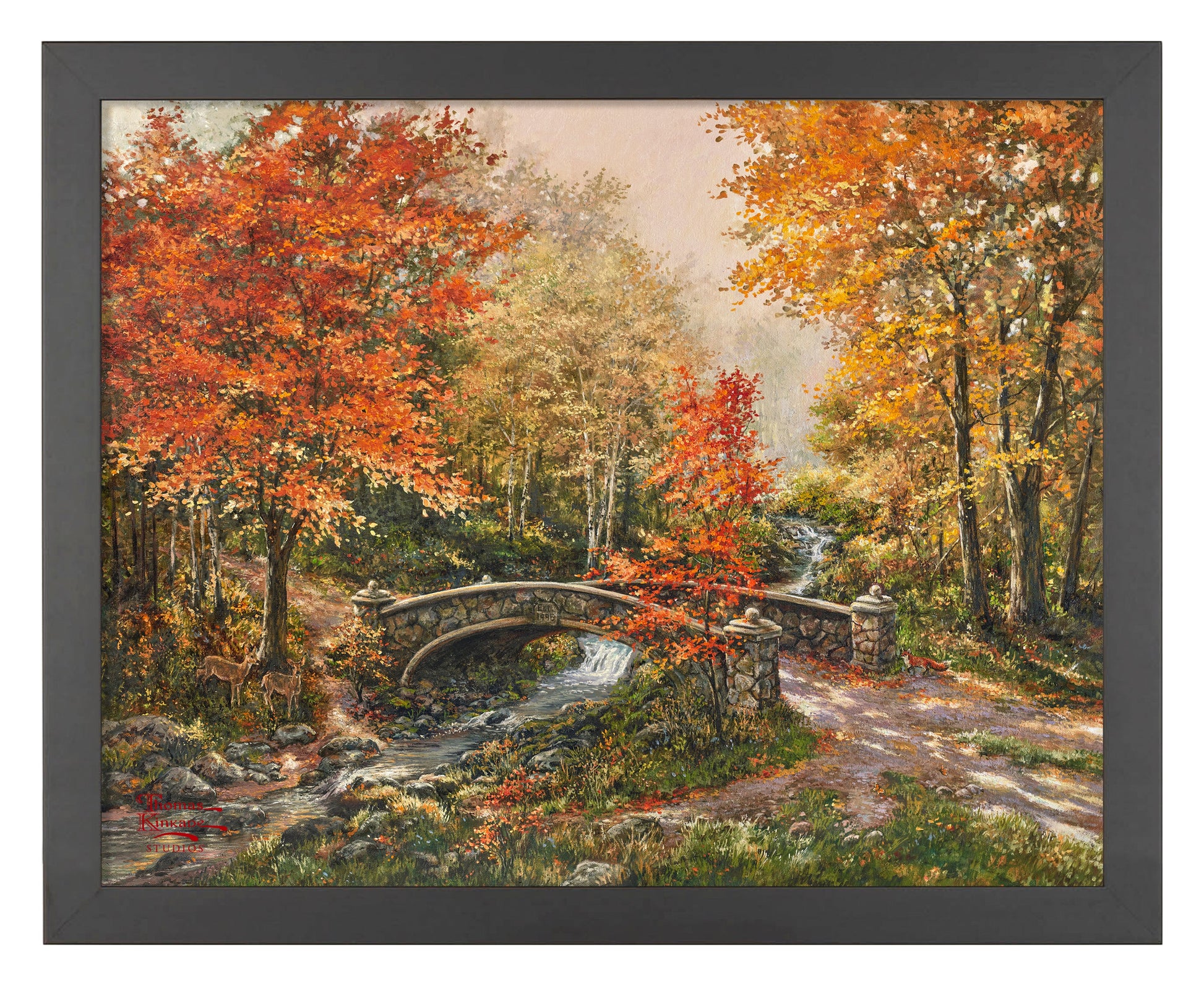 155310_Fall at Fox Creek Bridge_11x14_FRA_BLACK.jpg