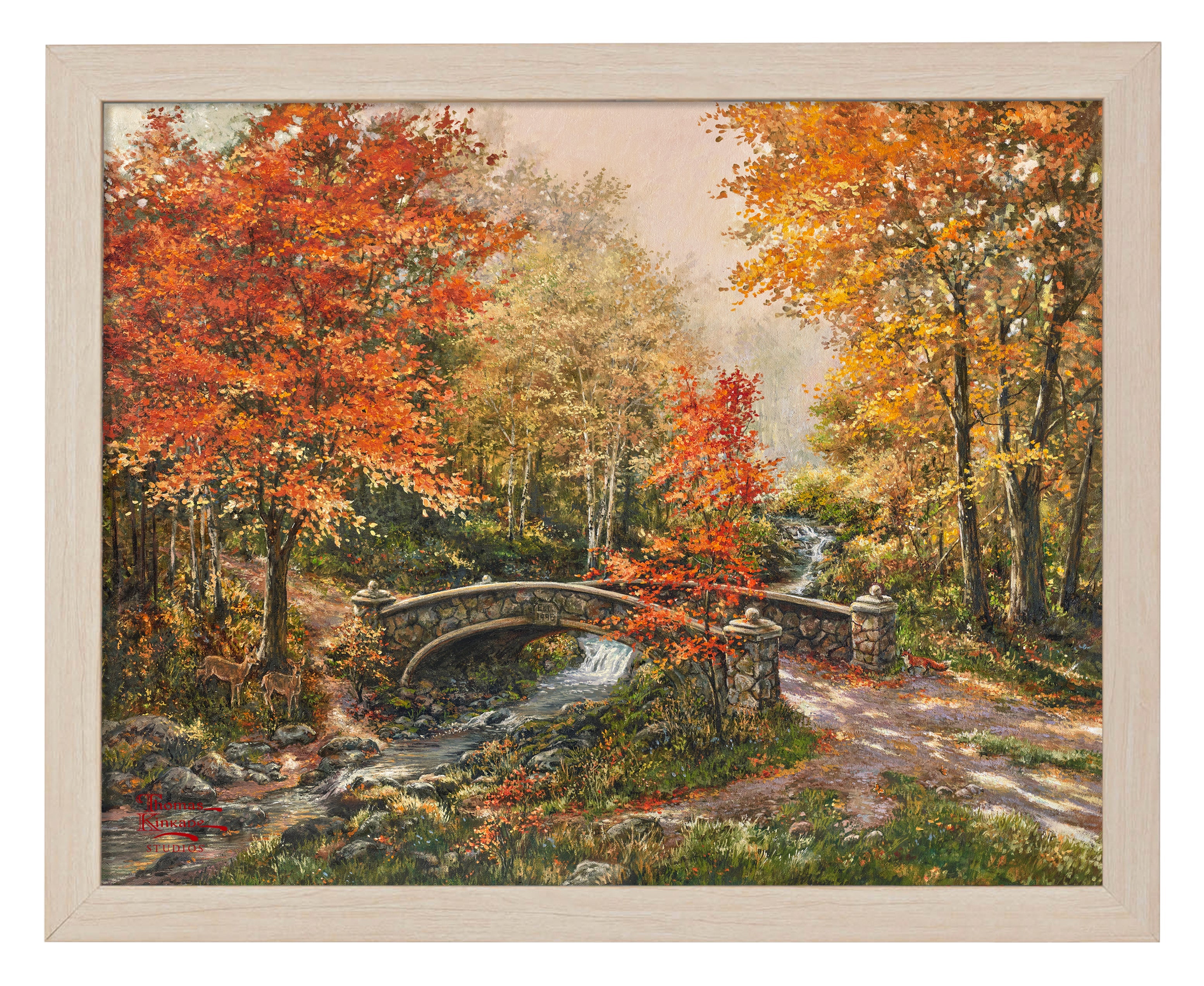 Fall at Fox Creek Bridge - Art Prints Art Prints from Wild Wings