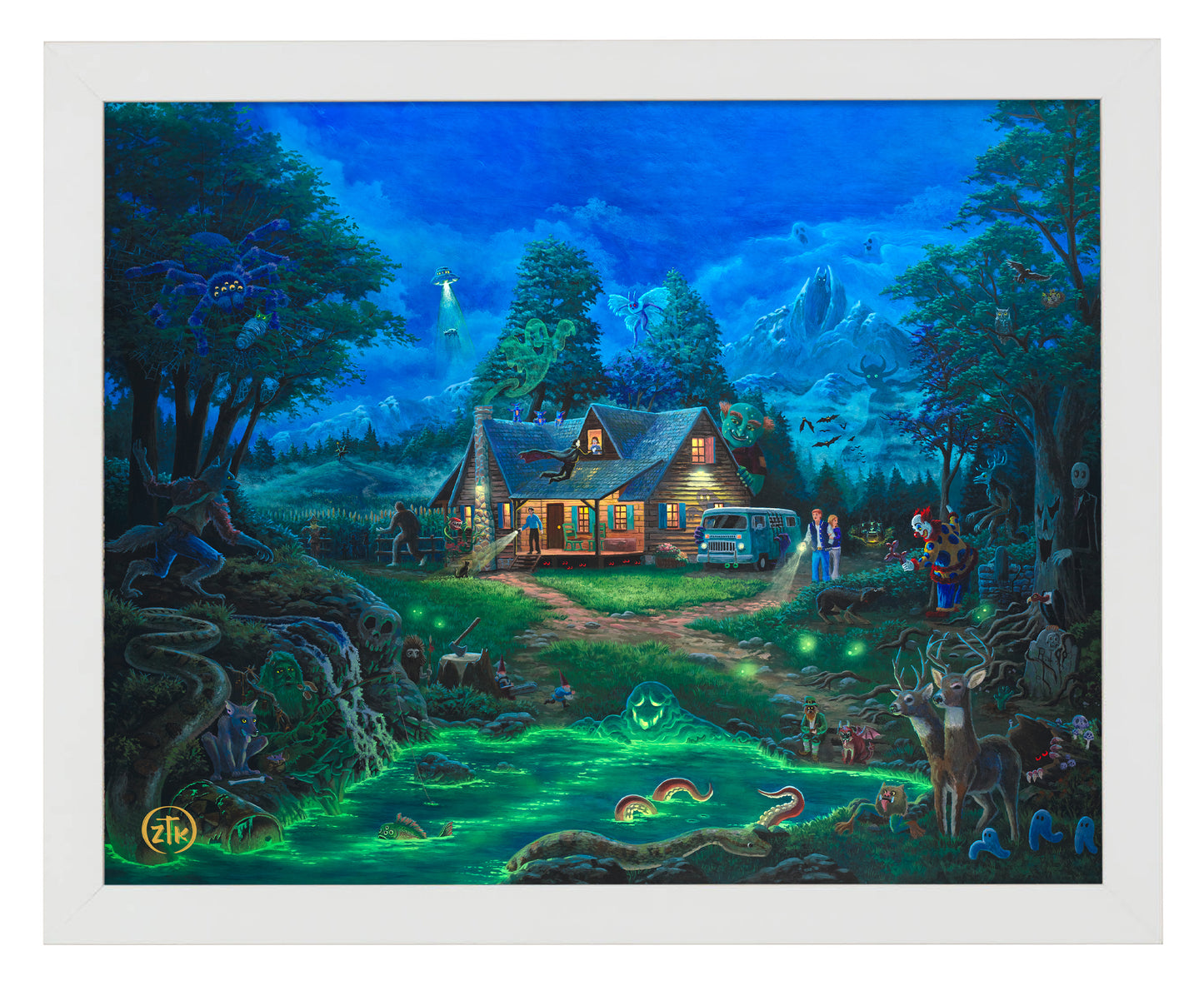 A Supernatural Retreat - Art Prints