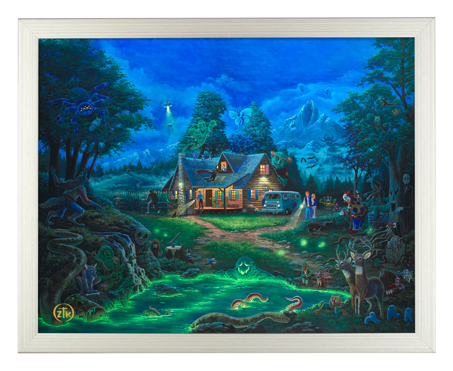 A Supernatural Retreat - Art Prints