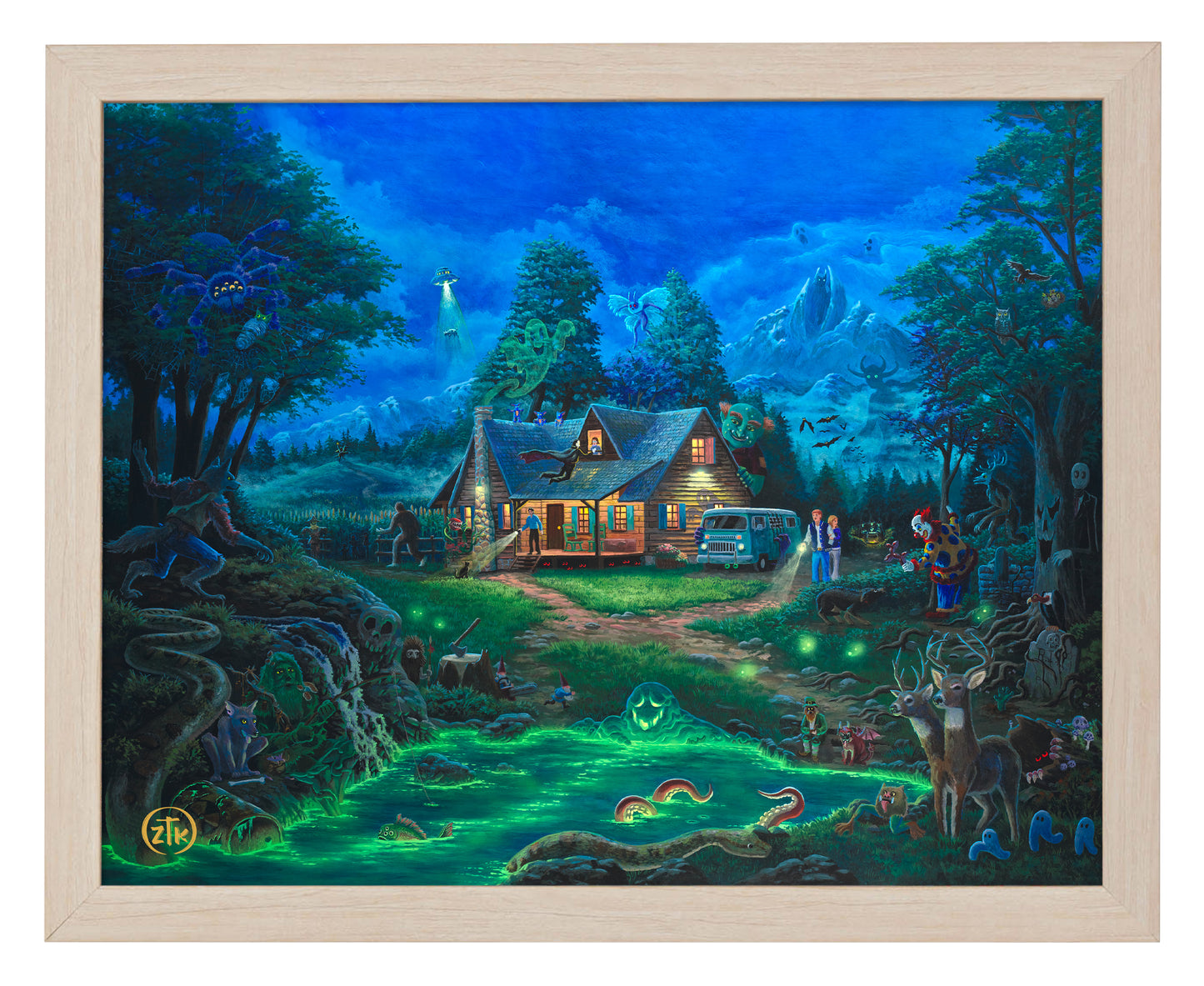 A Supernatural Retreat - Art Prints