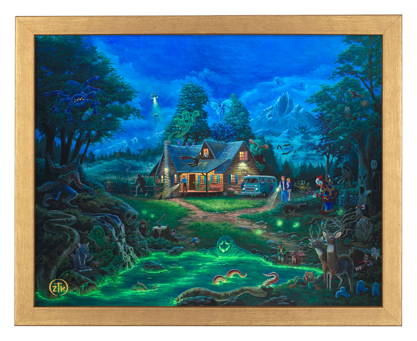 A Supernatural Retreat - Art Prints