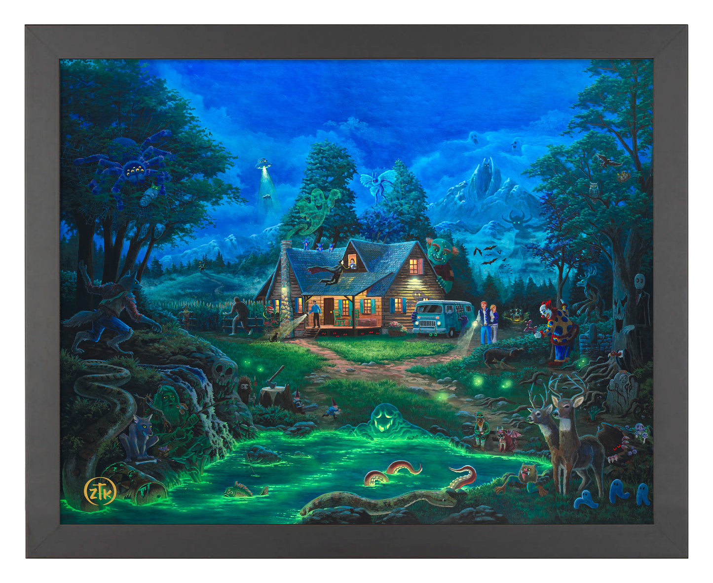 A Supernatural Retreat - Art Prints