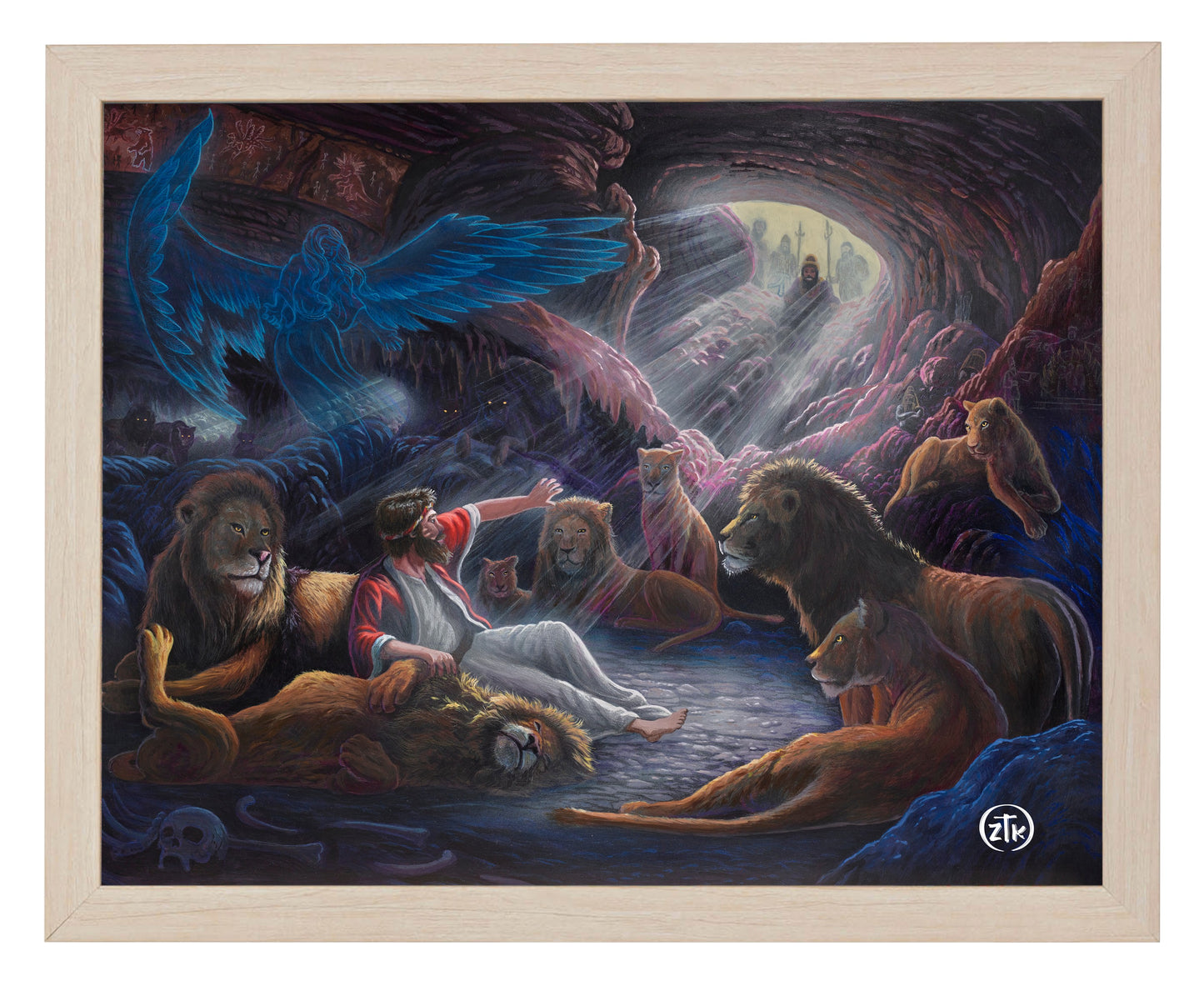 Daniel in the Lion's Den - Art Prints