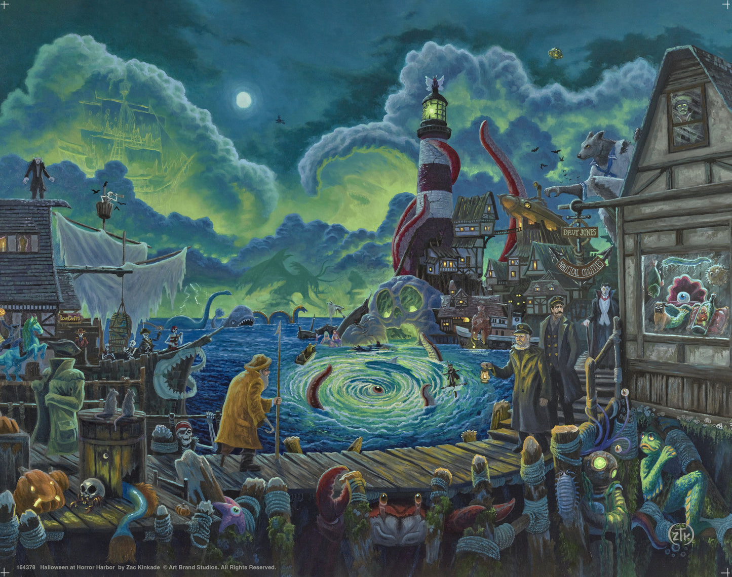 Halloween at Horror Harbor - Art Prints