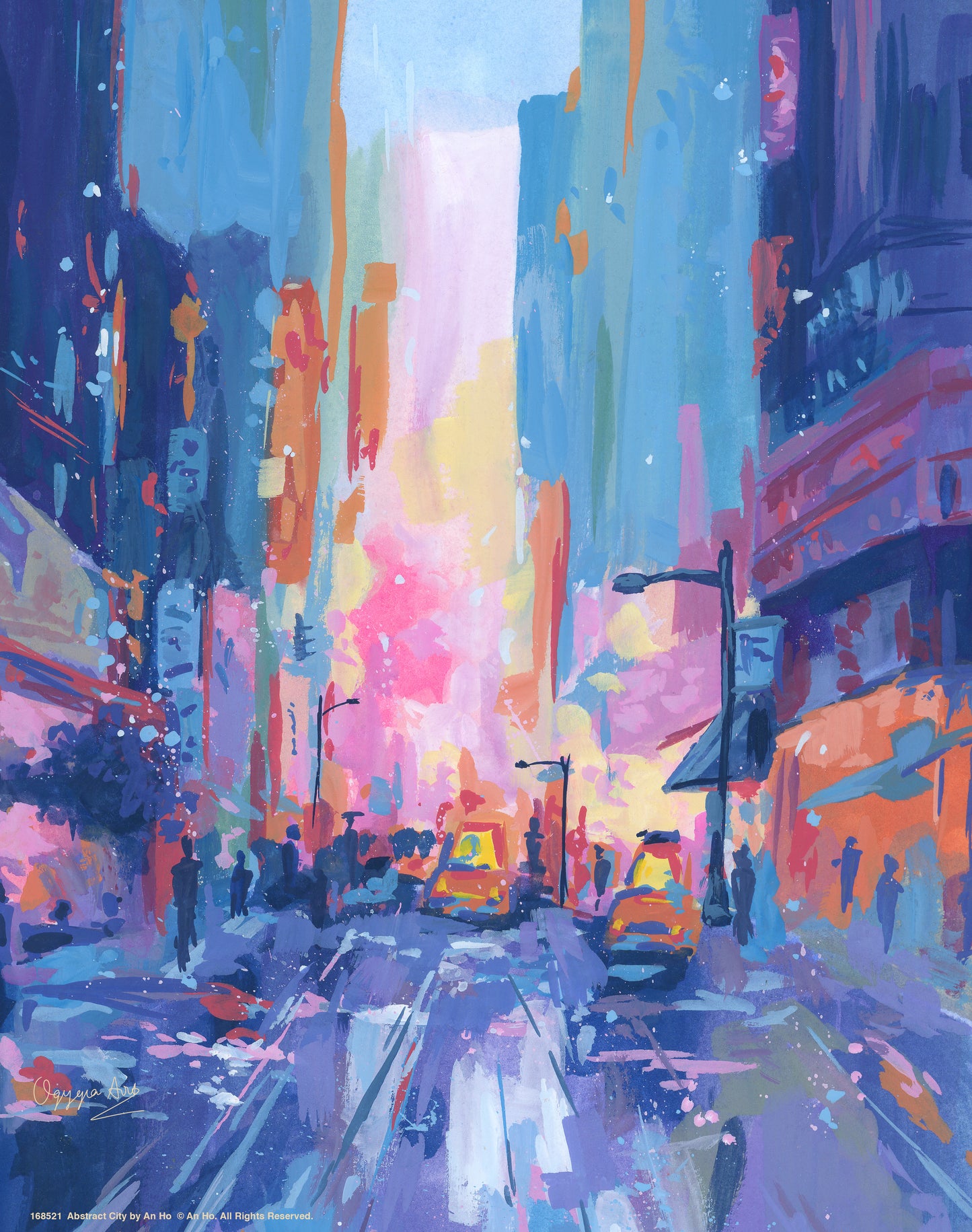 Abstract City_Art Prints