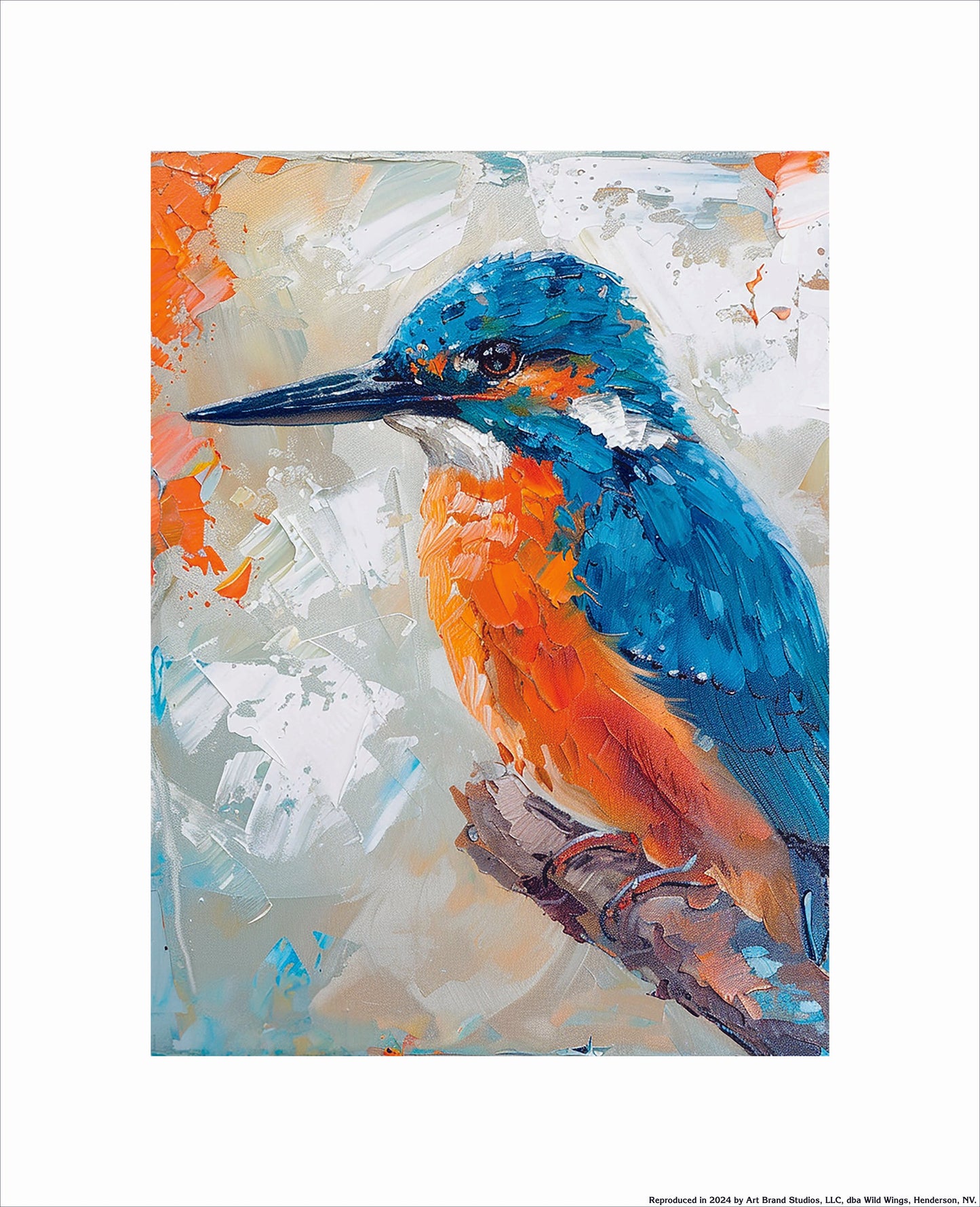 Harmonious Watch - Ringed Kingfisher - Art Prints
