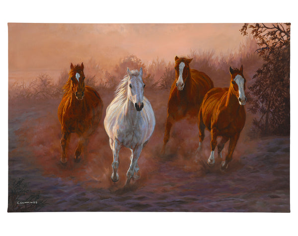 Gold Rush - 24" x 36" Gallery Wrapped Canvas